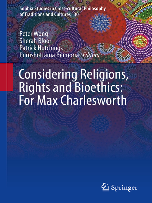 Title details for Considering Religions, Rights and Bioethics by Peter Wong - Available